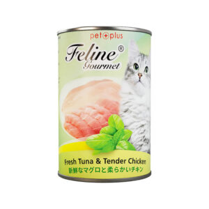 Feline Gourmet Fresh Tuna Tender Chicken in 400g
